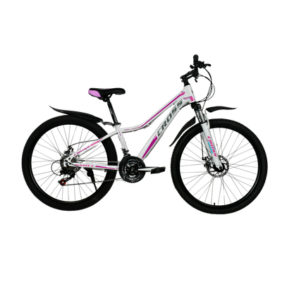 Підлітковий велосипед Cross 26" Smile 13" біло-фіолетовий 91460 фото