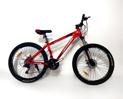 Підлітковий велосипед Crossbike 26" Everest червоний VMX фото