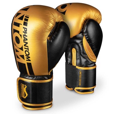 Боксерські рукавиці Phantom APEX Elastic Gold 16 унцій PW1882200649 фото