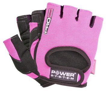 Рукавички для фітнесу Power System PS-2250 Pro Grip жіночі Pink M PW2111575885 фото
