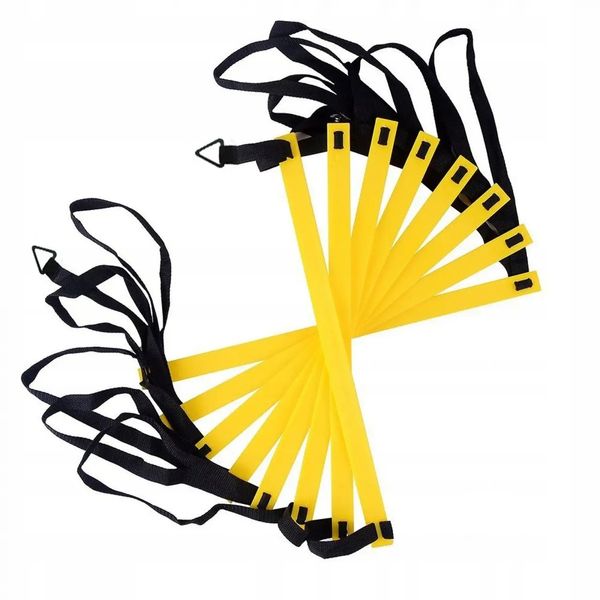 Координаційні сходи для тренування швидкості Power System PS-4087 Agility Speed Ladder Black/Yellow PW1411784017 фото