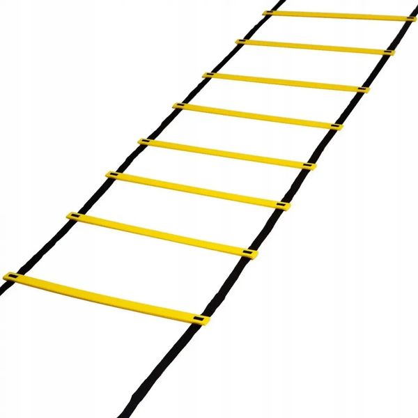 Координаційні сходи для тренування швидкості Power System PS-4087 Agility Speed Ladder Black/Yellow PW1411784017 фото