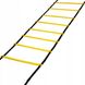 Координаційні сходи для тренування швидкості Power System PS-4087 Agility Speed Ladder Black/Yellow PW1411784017 фото 4