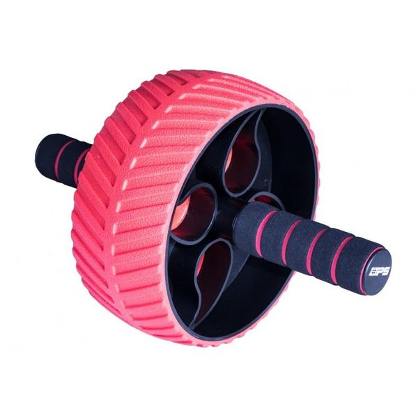 Колесо для преса Power System PS-4107 Full Grip AB Red + килимок Red/Black PW1681778735 фото