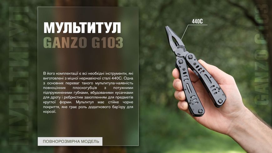 Мультитул Multi Tool Ganzo G103 ATM44141 фото