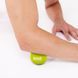 Масажний силіконовий м'яч PowerPlay PP-4354 Silicone Lacrosse Ball (6.3см.) Зелений PW2342184907 фото 3