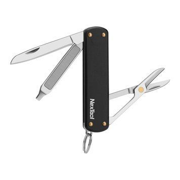 Мультитул NexTool Mini Pocket Knife, чорний atlM70359 фото