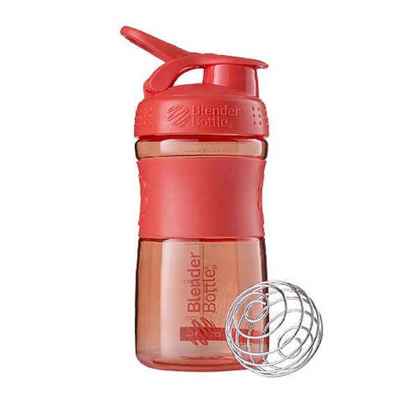 Шейкер спортивний (пляшка) BlenderBottle SportMixer 20oz/590ml Coral (Original) PW1386055475 фото