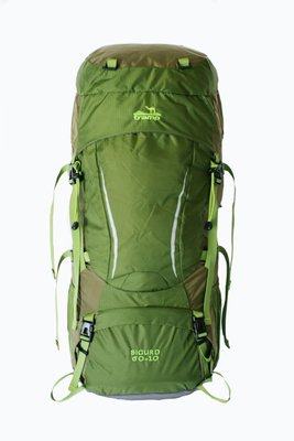 Туристичний рюкзак Tramp Sigurd 60+10 л зелений UTRP-045-green фото