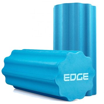 Масажний ролик EDGE профільований (45х15см) синій PW1859699305 фото