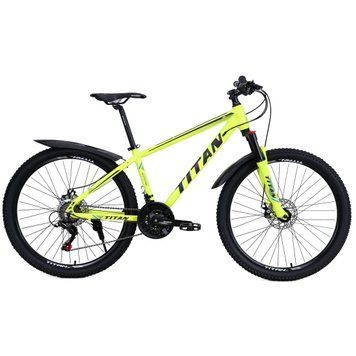 Підлітковий велосипед Titan 26" First жовтий id_238398 фото