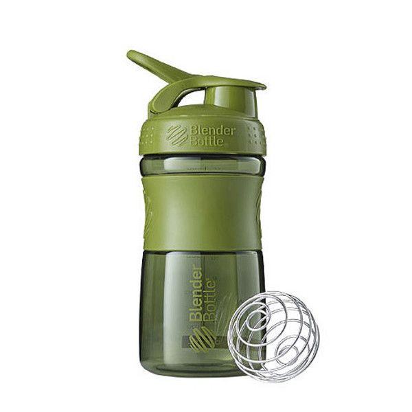 Шейкер спортивний (пляшка) BlenderBottle SportMixer 20oz/590ml Moss Green (Original) PW1386055476 фото