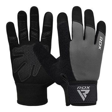 Рукавички для фітнесу RDX W1 Full Finger Plus Grey S PW2446773106 фото