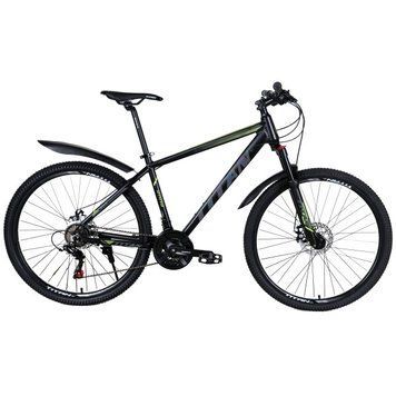 Велосипед Titan 29" Drag 21" чорно-зелений id_238400 фото