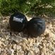 Масажний силіконовий подвійний м'яч PowerPlay PP-4355 Silicone Lacrosse Peanut Ball (6.3*12.6см.) Чорний PW2342184904 фото 4