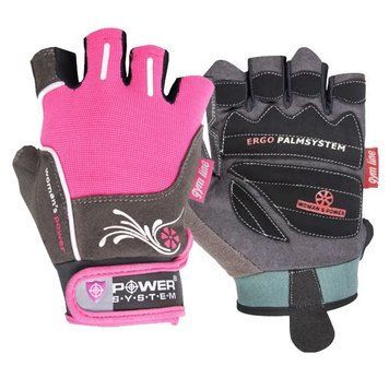 Рукавички для фітнесу Power System PS-2570 Woman&rsquo;s Power жіночі Pink S PW1411784065 фото