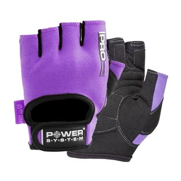 Рукавички для фітнесу Power System PS-2250 Pro Grip жіночі Purple XS PW1411784036 фото