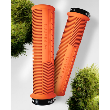 Гріпси Peaty's Monarch Grip Mushroom, Thin 30>32mm, Trail Comfort, Mango ST53096 фото