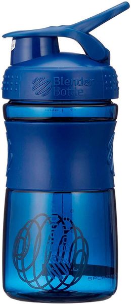 Шейкер спортивний (пляшка) BlenderBottle SportMixer 20oz/590ml Navy (Original) PW1386055482 фото