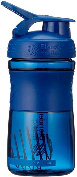 Шейкер спортивний (пляшка) BlenderBottle SportMixer 20oz/590ml Navy (Original) PW1386055482 фото