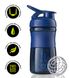 Шейкер спортивний (пляшка) BlenderBottle SportMixer 20oz/590ml Navy (Original) PW1386055482 фото 1