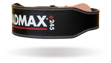 Пояс для важкої атлетики MadMax MFB-245 Full leather шкіряний Black S PW1925919614 фото