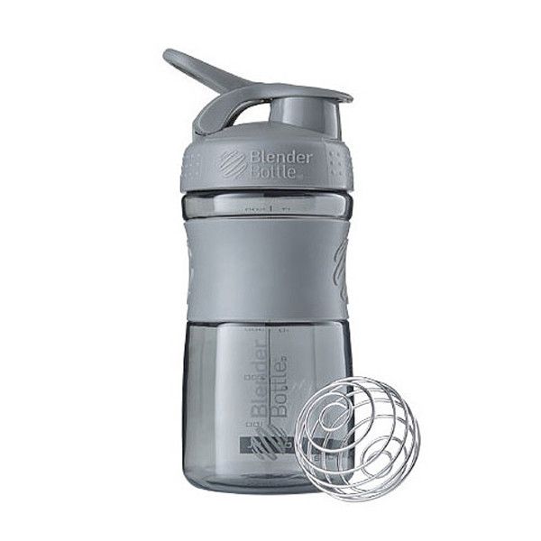 Шейкер спортивний (пляшка) BlenderBottle SportMixer 20oz/590ml Grey (Original) PW1386055483 фото