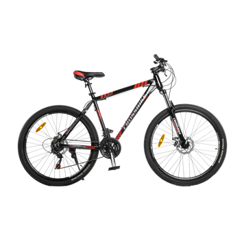 Велосипед Crossbike 27,5" Everest 19" чорно-червоний 91423 фото