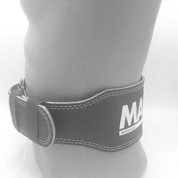Пояс для важкої атлетики MadMax MFB-244 Sandwich шкіряний Black XL PW1925919664 фото