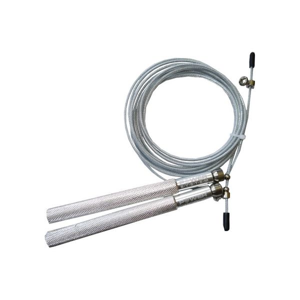 Скакалка швидкісна Power System PS-4064 Ultra Jump Rope Silver (2,75m.) PW1411784111 фото