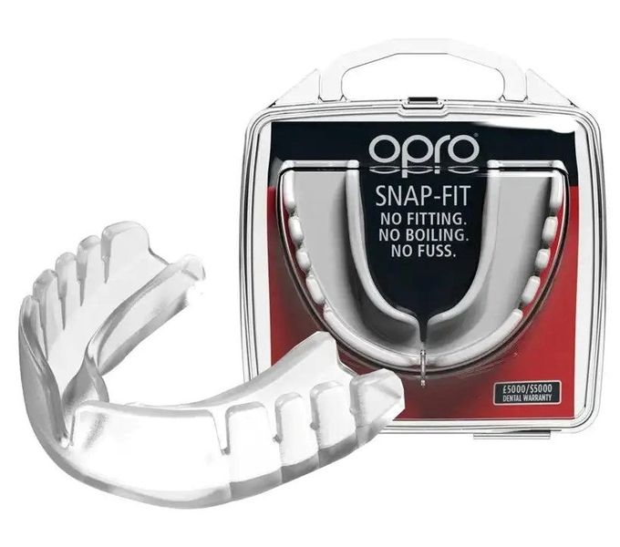 Капа OPRO Snap-Fit дитяча (вік до 11) Clear (art.002143015) PW1772172409 фото