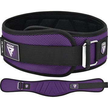 Пояс для важкої атлетики RDX RX4 EVA Curve неопреновий PURPLE S PW2500748481 фото