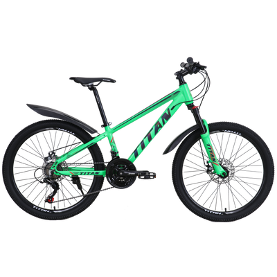 Дитячий велосипед Titan 24" Drag зелений VMX фото