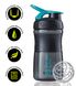 Шейкер спортивний (пляшка) BlenderBottle SportMixer 20oz/590ml Black/Teal (Original) PW1386055485 фото 1