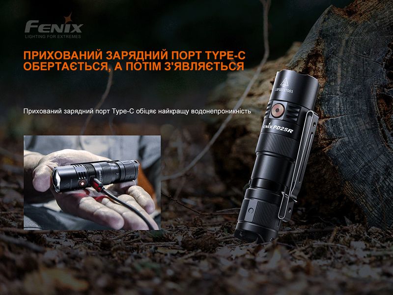 Ліхтар ручний Fenix PD25R ATM59255 фото