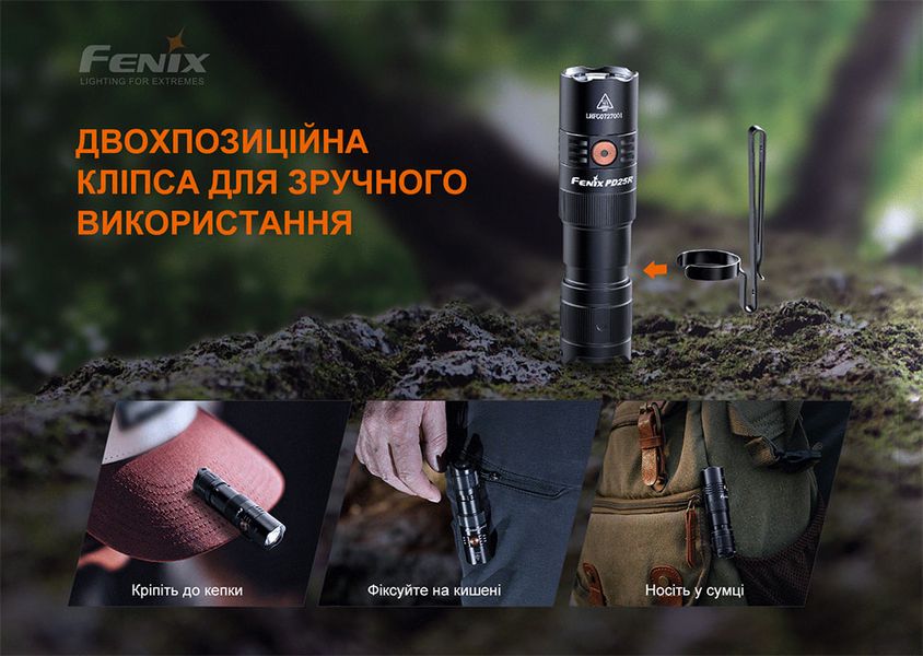 Ліхтар ручний Fenix PD25R ATM59255 фото