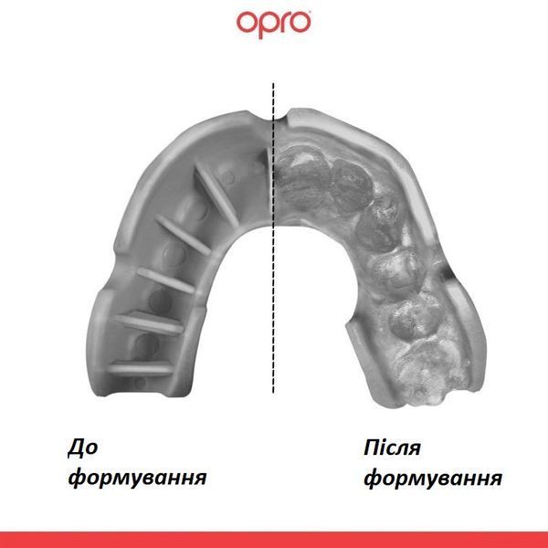 Капа боксерська Opro Bronze чорна PW1350992696 фото