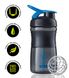 Шейкер спортивний (пляшка) BlenderBottle SportMixer 20oz/590ml Black/Cyan (Original) PW1386055486 фото 1