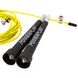 Скакалка швидкісна PowerPlay 4202 Ultra Speed Rope Жовта (2,9m.) PW675929748 фото 5