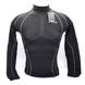 Термокофта з комірцем (лонгслів) X TECH Maglia Race 3 Munica Lunga lupetto Nero L/XL Чорна PW1725320058 фото 2
