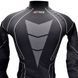 Термокофта з комірцем (лонгслів) X TECH Maglia Race 3 Munica Lunga lupetto Nero L/XL Чорна PW1725320058 фото 6