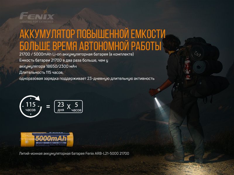 Ліхтар ручний Fenix PD36R ATM45439 фото