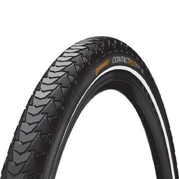 Покришка Continental eContact Plus 28 x 2.20 чорна нескладная світловідбивна ST52909 фото
