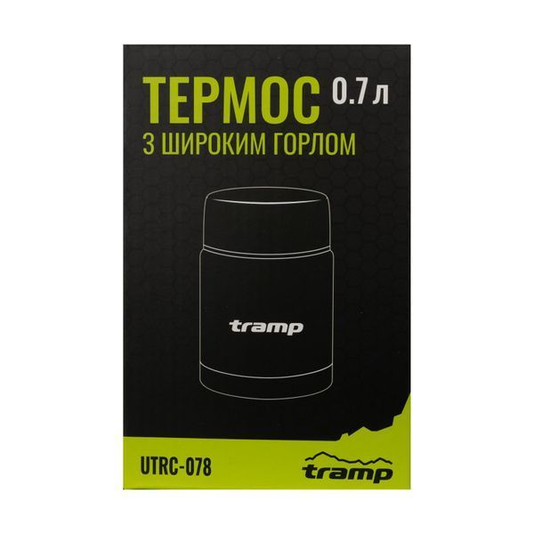 Термос 0,7л Tramp з широким горлом UTRC-078 AUTRC-078 фото