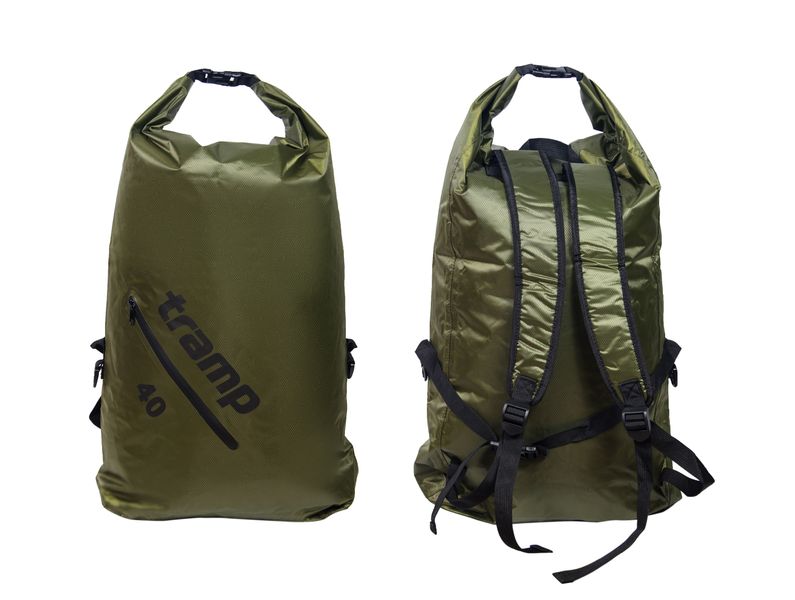 Герморюкзак TRAMP PVC Diamond Ripstop olive 25л UTRA-256 AUTRA-256-olive фото