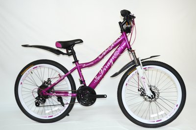 Дитячий велосипед Virage 24" Princess 13" рожевий VMX фото