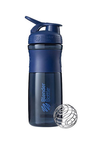 Шейкер спортивний (пляшка) BlenderBottle SportMixer 28oz/820ml Navy (Original) PW1386055464 фото