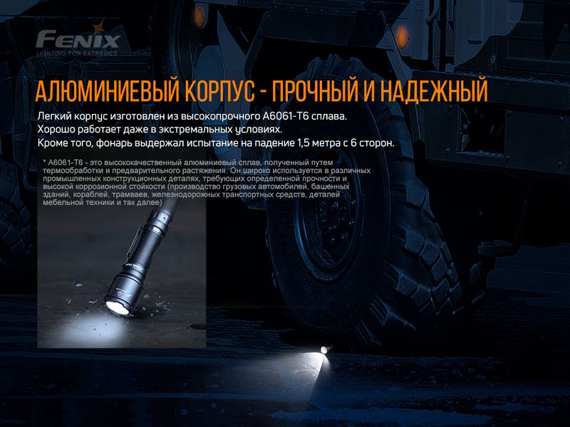 Ліхтар ручний Fenix TK06 ATM50655 фото