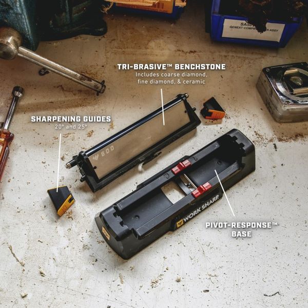 Work Sharp Точилка механічна Benchstone Sharpener WSBCHBSS-I ATM50961 фото