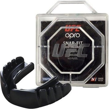 Капа боксерська OPRO Junior Snap-Fit UFC Hologram Black (art.002263001) PW1364935143 фото